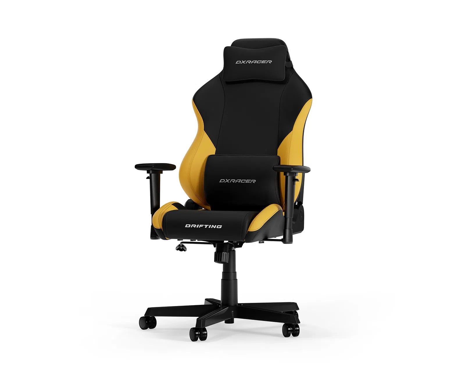 Scaun Gaming DXRacer DRIFTING-23-L, Black/Yellow 2