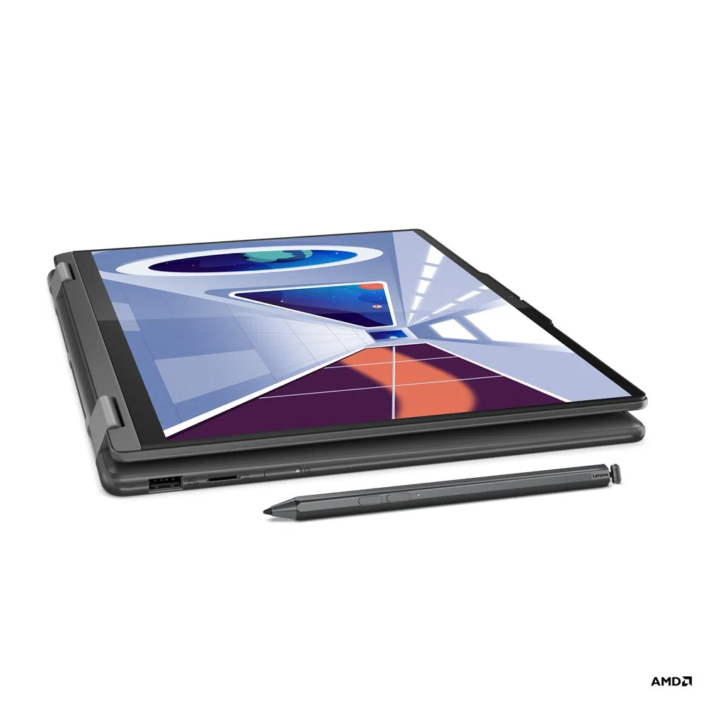 Ноутбук 14" Lenovo Yoga 7 14ARP8 / OLED / WUXGA / AMD Ryzen 5 7535U / 16GB / 512GB SSD / Win11HE / Storm Gray 4