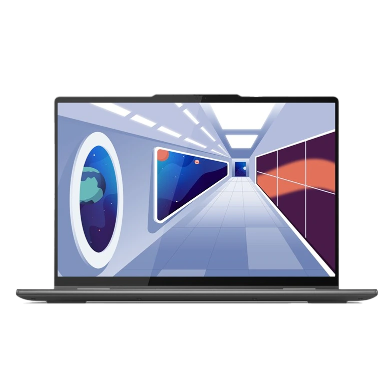 Ноутбук 14" Lenovo Yoga 7 14ARP8 / OLED / 2.8K / AMD Ryzen 5 7535U / 16GB / 1TB SSD / Win11HE / Storm Gray