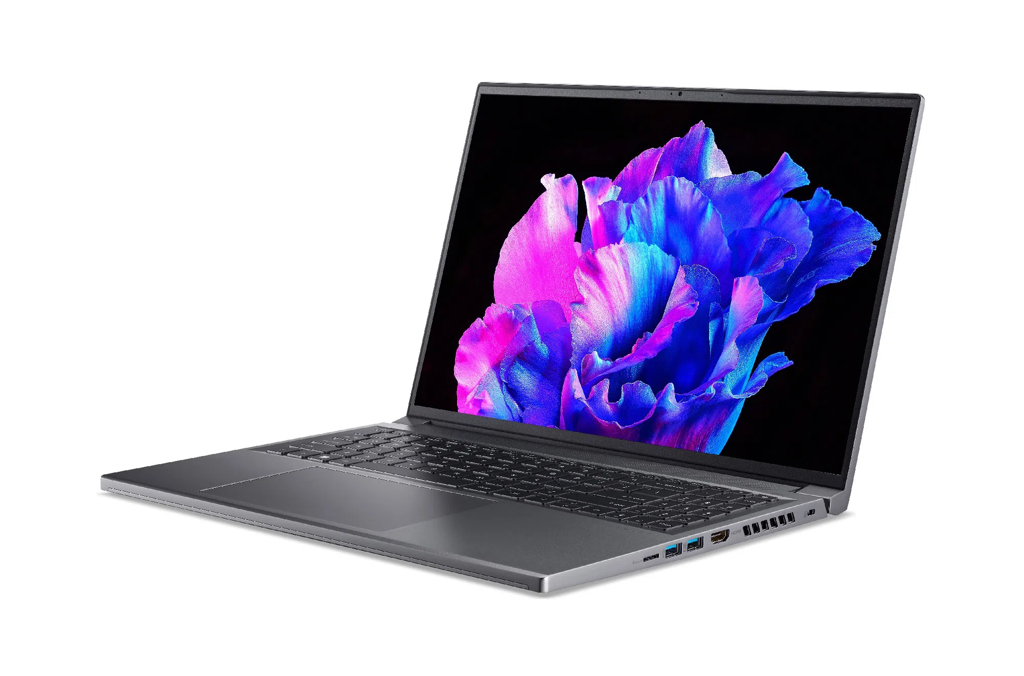 Laptop 16" ACER Swift X (NX.KFPEU.003) / 3.2K(16:10) / OLED / AMD Ryzen 7 7840HS / 16GB / 1TB SSD / Steel Gray 2