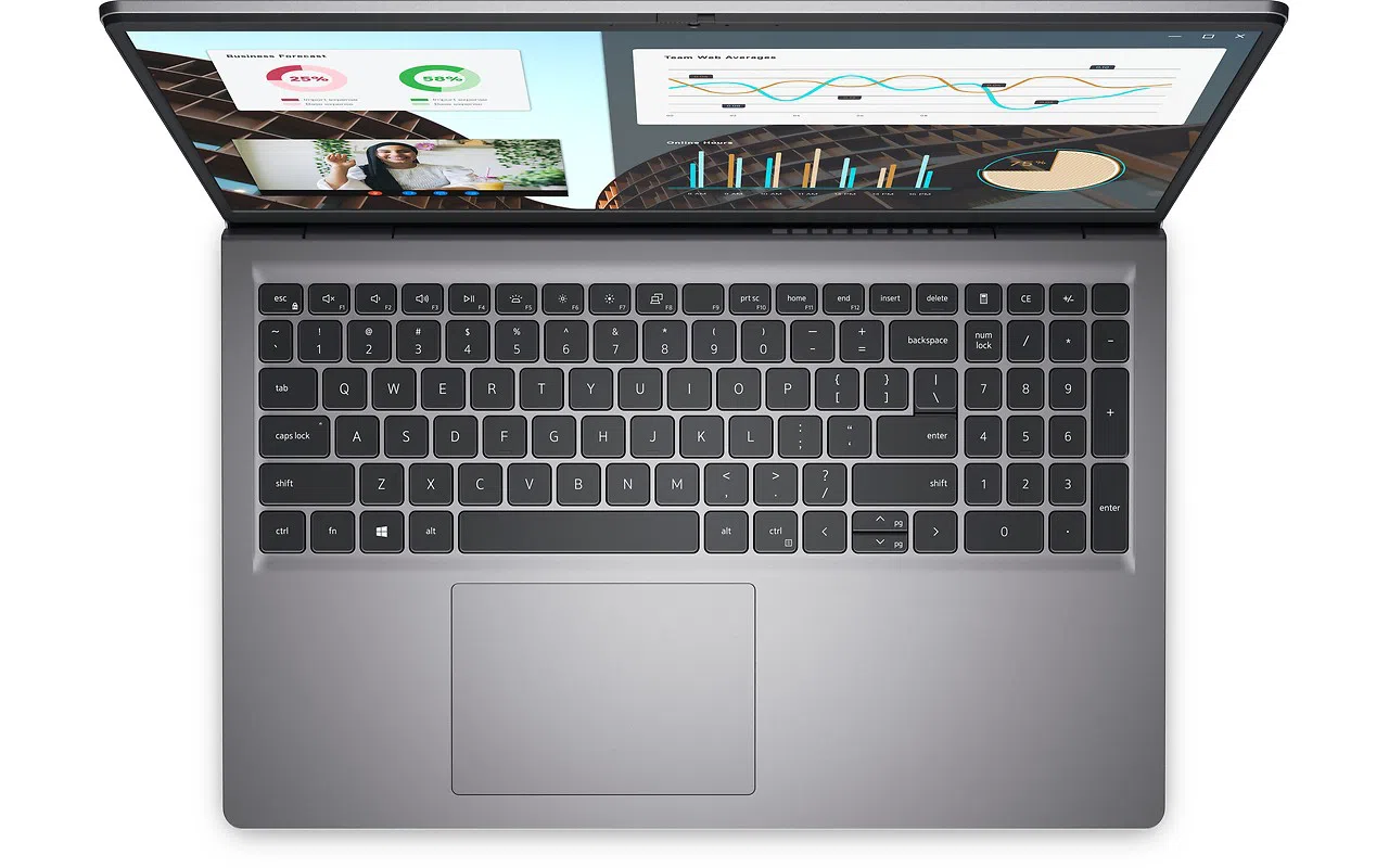 Laptop 15.6" Dell Vostro 15 3000 (3530) / 120Hz / Intel Core i7-1355U / 8GB / 512GB SSD / Titan Gray Aluminum 4