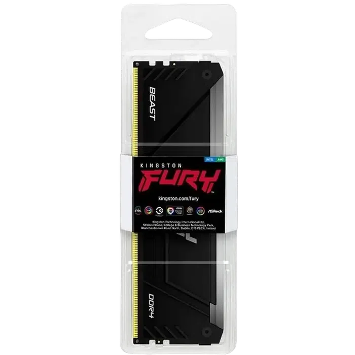 Оперативная память Kingston FURY Beast Renegade RGB, 8ГБ, Black 5