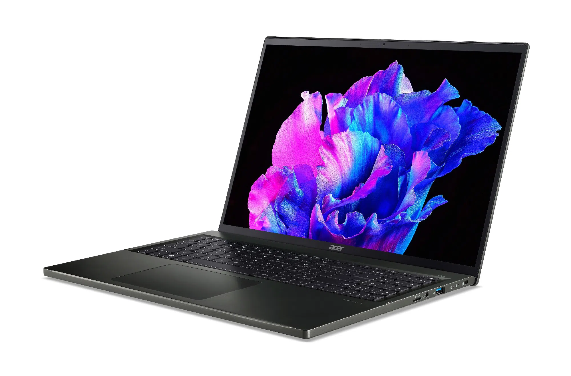 Ноутбук 16" ACER Swift Edge SFE16-43 / 3.2K(16:10) / OLED / AMD Ryzen 7 7840U / 32GB / 1TB SSD / Win11Pro / Olivine black 2