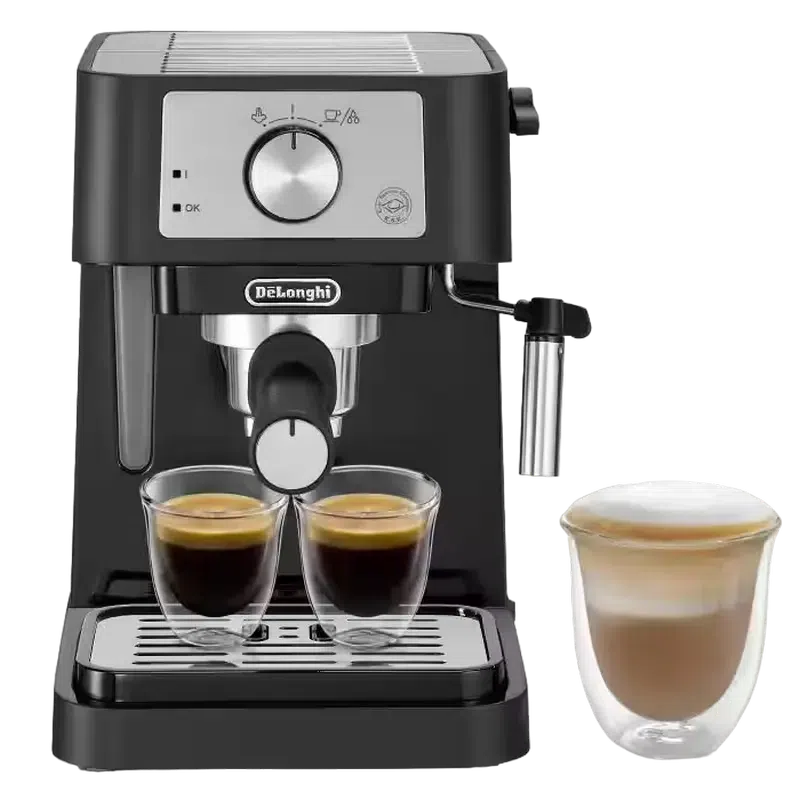 Кофеварка рожковая DeLonghi EC260.BK, Black 3