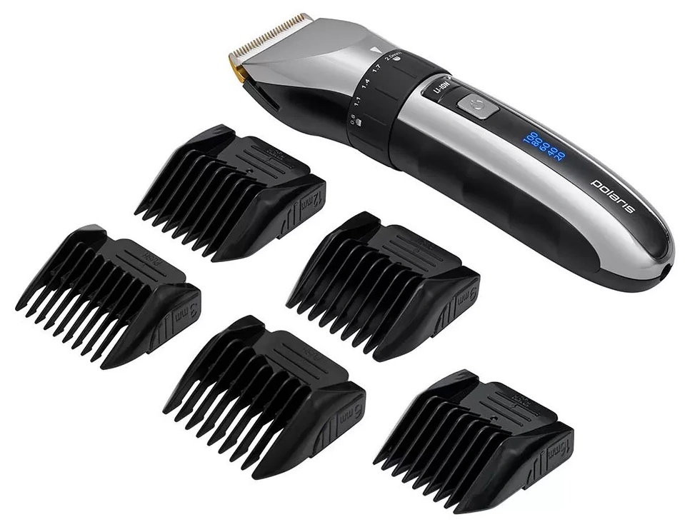 Машинка для стрижки Polaris PHC 3017RC, Черный 4