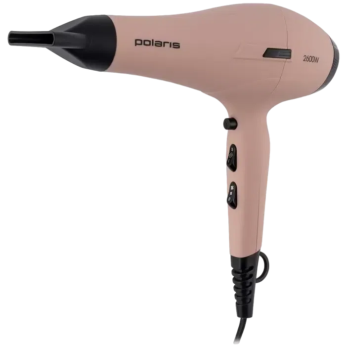 Uscător de păr Polaris PHD 2600AC, 2600W, Pink 2