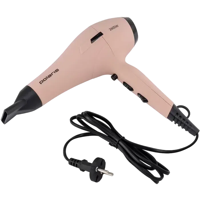 Uscător de păr Polaris PHD 2600AC, 2600W, Pink 3
