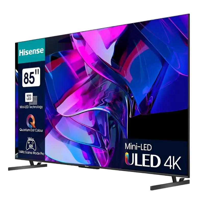 85" MiniLED SMART Телевизор Hisense 85U7KQ, 3840x2160 4K UHD, VIDAA U7.0, Серый 3