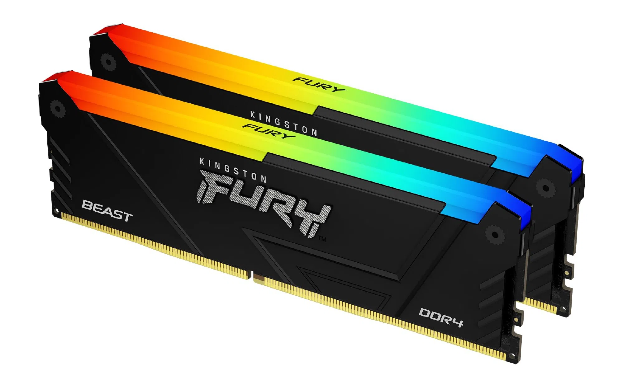 Memorie operativa Kingston FURY® Beast DDR4 RGB DDR4-3733 16GB (Kit of 2*8GB) 2