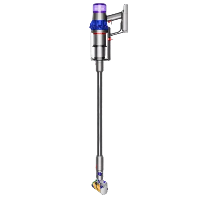 Aspirator vertical Dyson V15 Detect Fluffy, Blue/Nickel 2