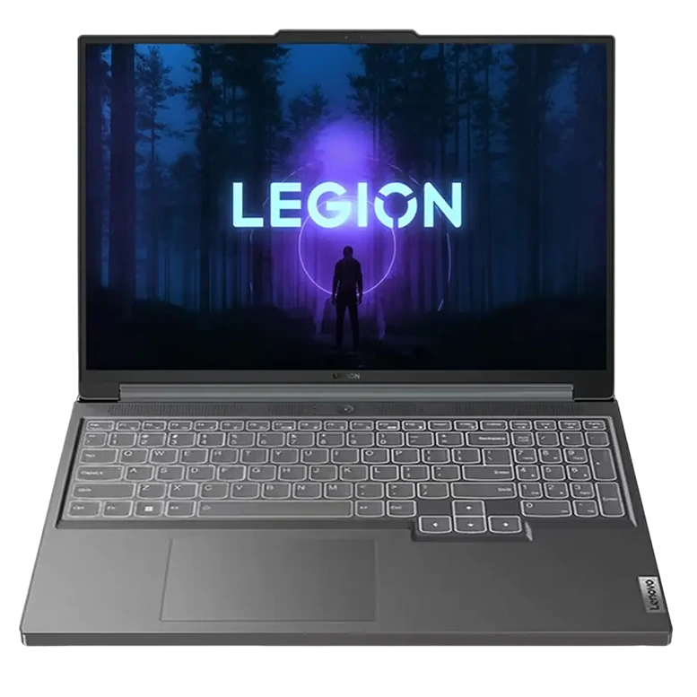 Laptop Gaming 16" Lenovo Legion Slim 5 16APH8, Storm Grey, AMD Ryzen 5 7640HS, 16GB/1024GB, Fără SO