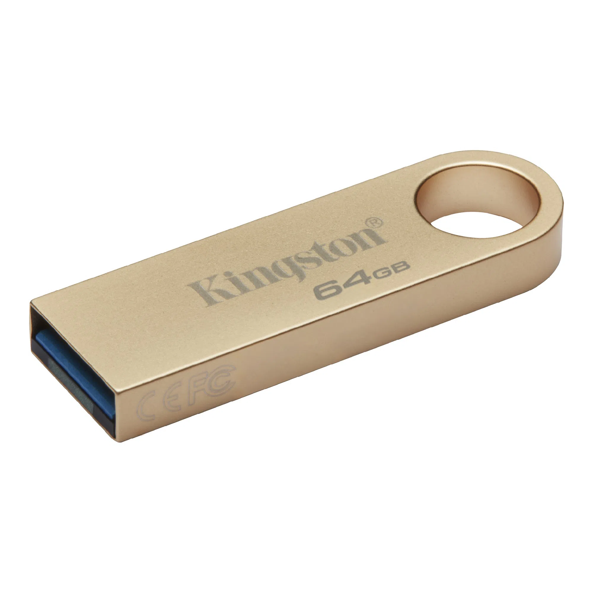 Флеш-накопитель USB Kingston DataTraveler SE9 G3 / 64ГБ / USB3.2 Gen1 / Gold 2