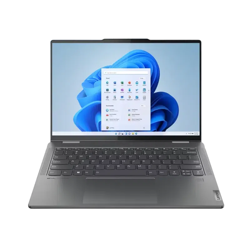 Laptop 14" Lenovo Yoga 7 14ARP8, Storm Grey, AMD Ryzen 7 7735U, 16GB/1024GB, Windows 11 Home