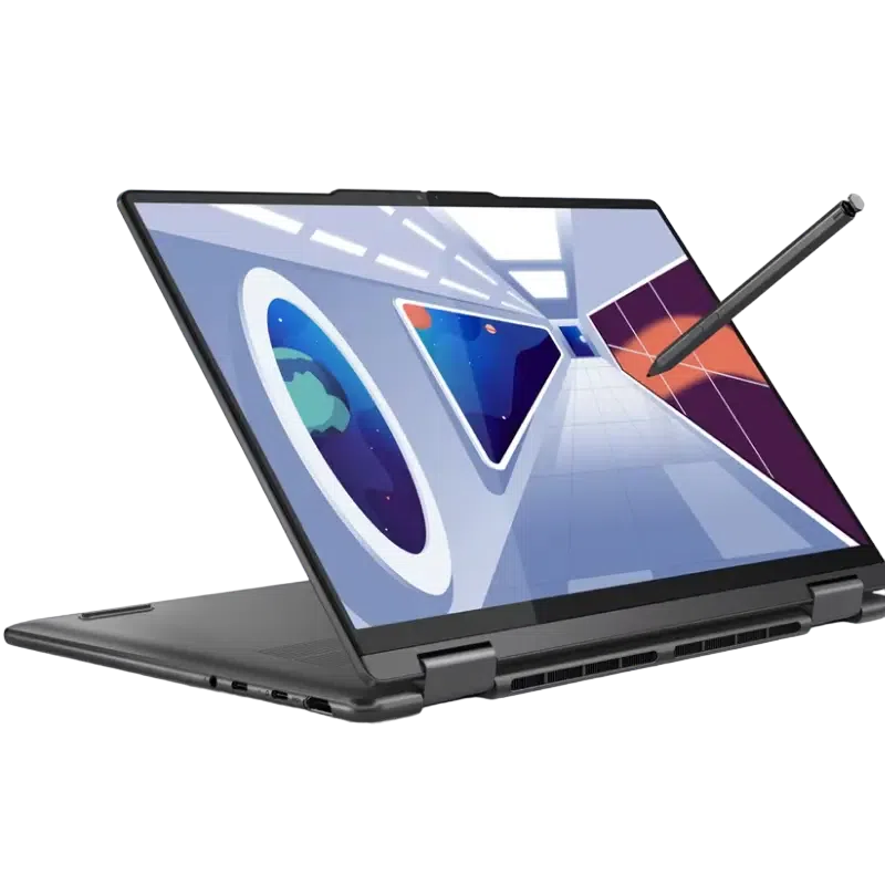 Laptop 14" Lenovo Yoga 7 14ARP8, Storm Grey, AMD Ryzen 7 7735U, 16GB/1024GB, Windows 11 Home 7