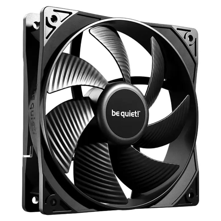 Вентилятор для ПК be quiet! Pure Wings 3 PWM, 120 мм, Черный