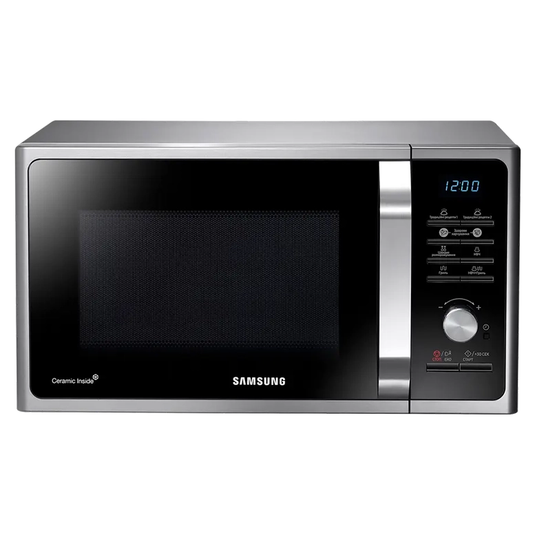 Cuptor cu microunde Samsung MG23F301TAS, Argintiu