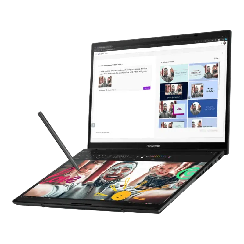 Ноутбук 14" ASUS Zenbook DUO OLED UX8406MA, Inkwell Gray, Intel Core Ultra 9 185H, 32Гб/2048Гб, Windows 11 Home 6