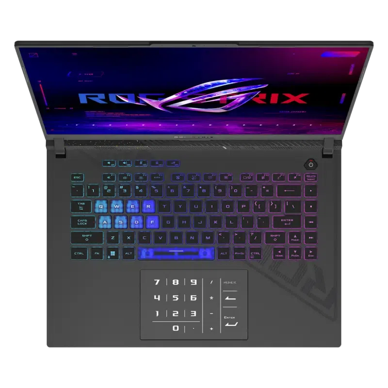 Laptop Gaming 16" ASUS ROG Strix G16 G614JZ, Eclipse Gray, Intel Core i9-13980HX, 32GB/1024GB, Fără SO 7