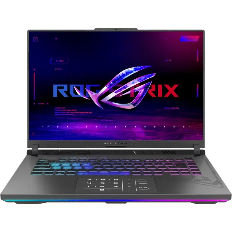 Laptop Gaming 16" ASUS ROG Strix G16 G614JZ, Eclipse Gray, Intel Core i9-13980HX, 32GB/1024GB, Fără SO