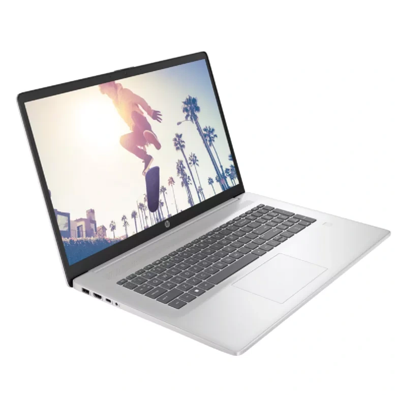 Ноутбук HP 17.3" 17-cn3024ci, FHD IPS 250, Backlit Keyboard i7-1355U, 16GB DDR4, 512GB SSD, FreeDOS, Natural Silver 2
