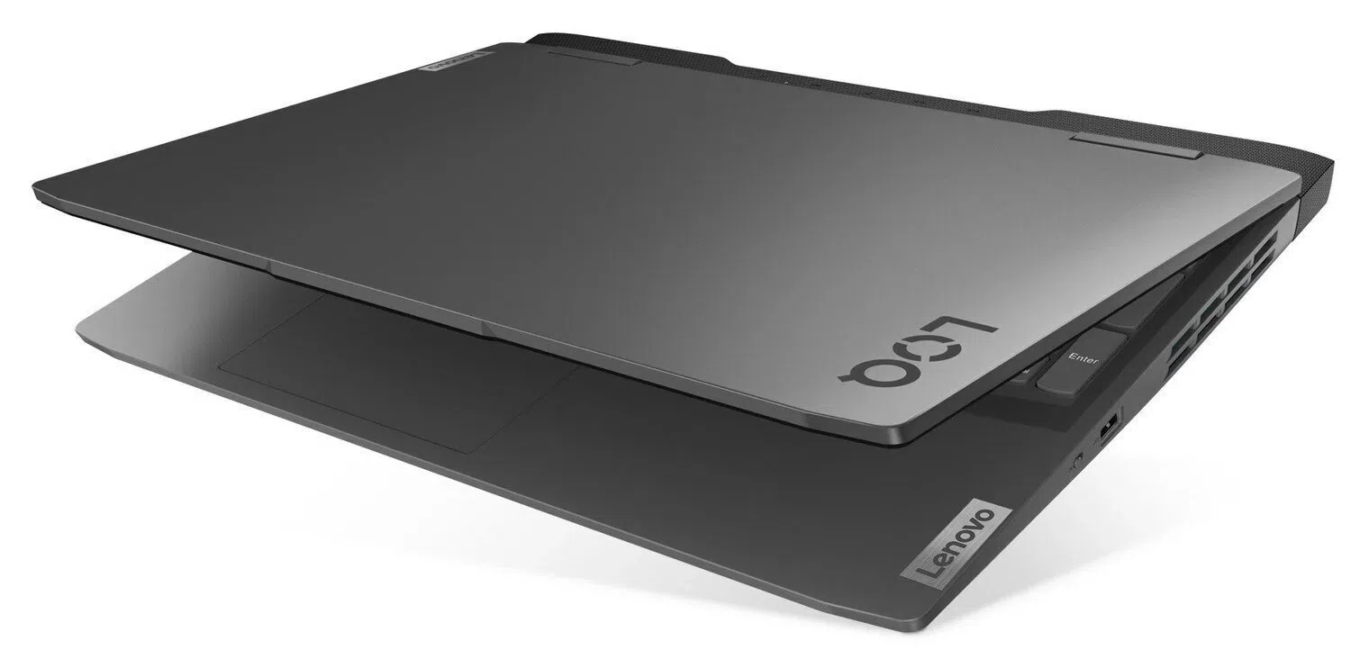 Ноутбук 15.6" Lenovo LOQ 15APH8 / QHD / AMD Ryzen 5 7640HS / 16GB / 512GB SSD / RTX 3050 / Storm Grey 5