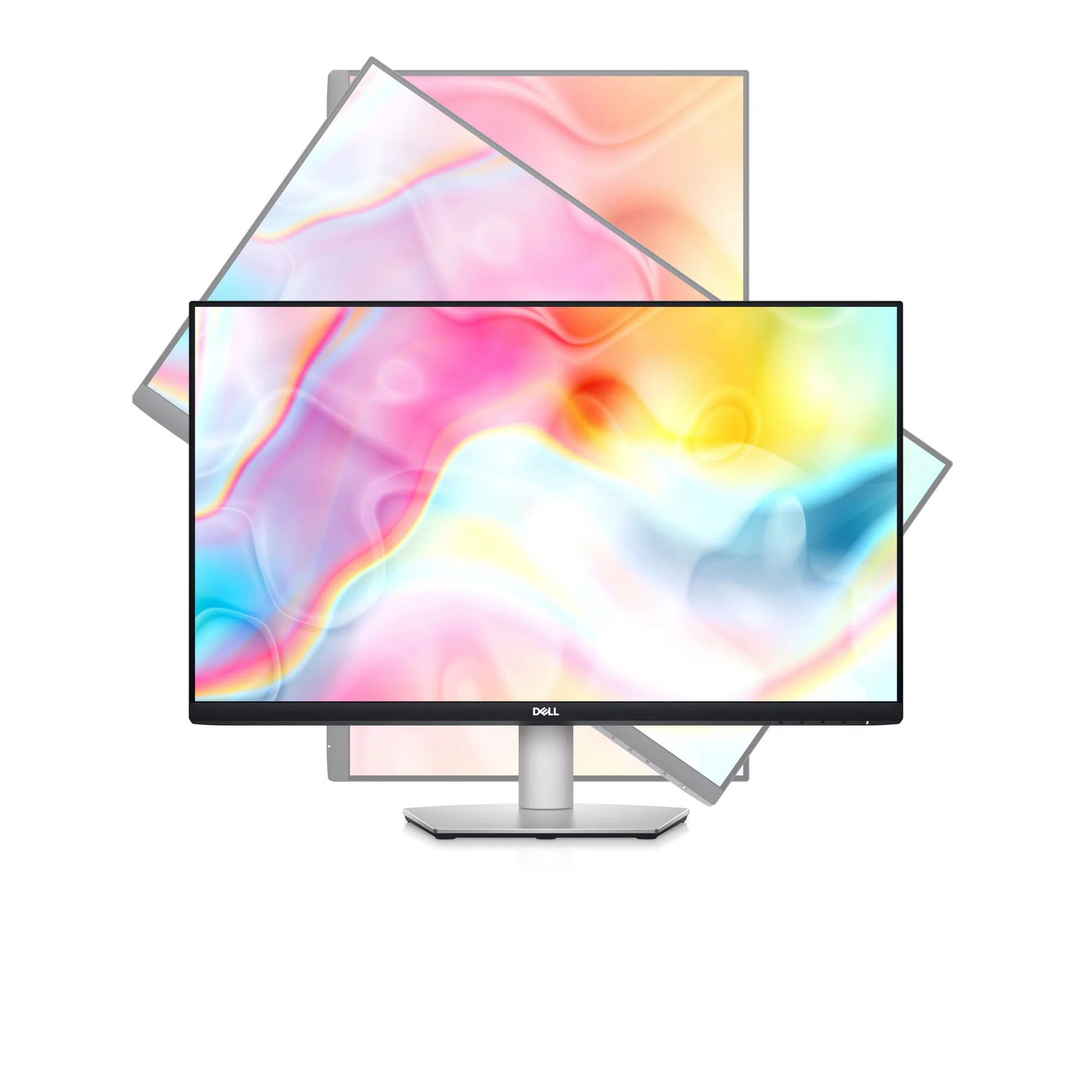 27.0" Monitor DELL S2722QC / 4ms / 4K / Black/Silver 3