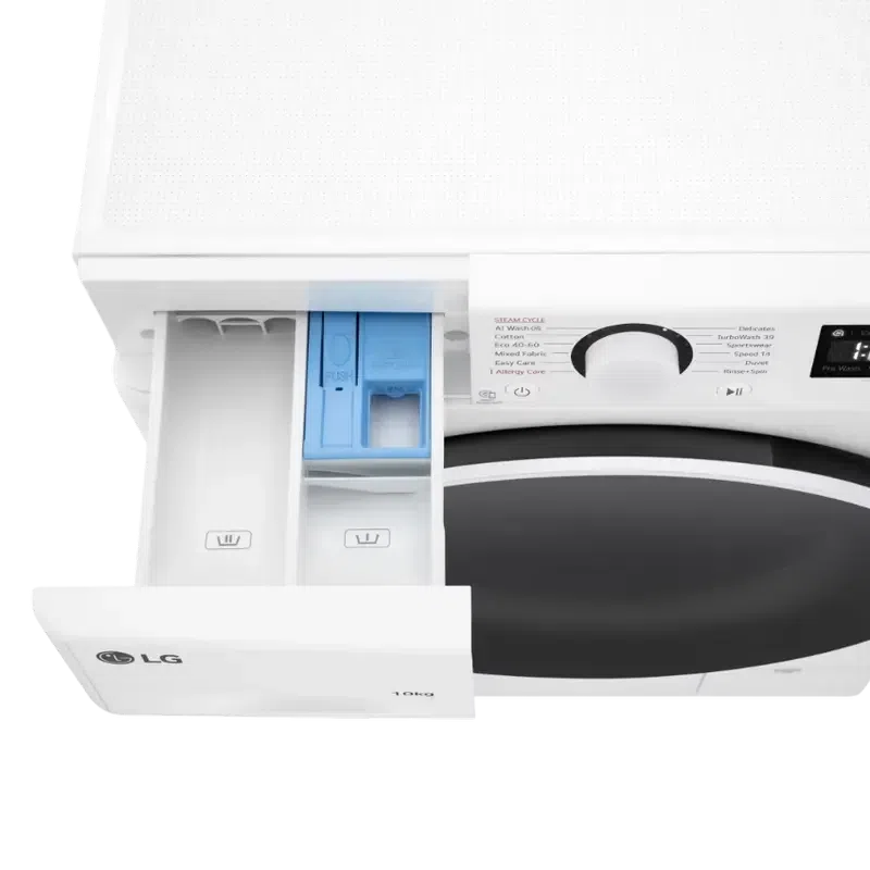 Mașină de spălat LG F4WR510S0W, 10kg, Alb 9