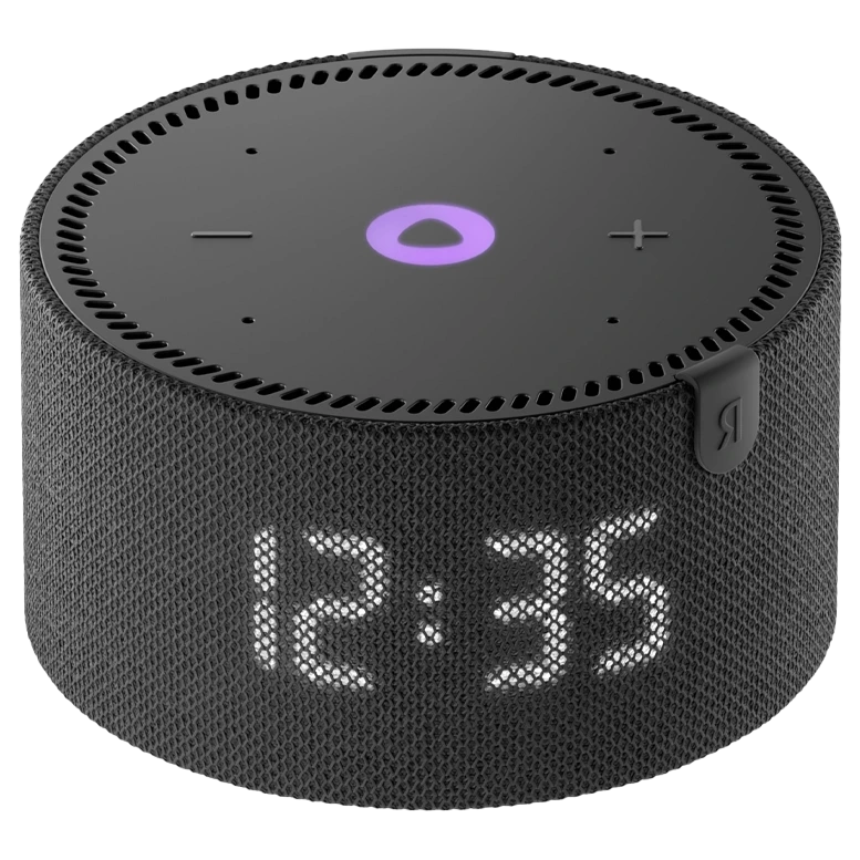 Yandex Station MINI (Clock) / with Alisa / 10W / Black