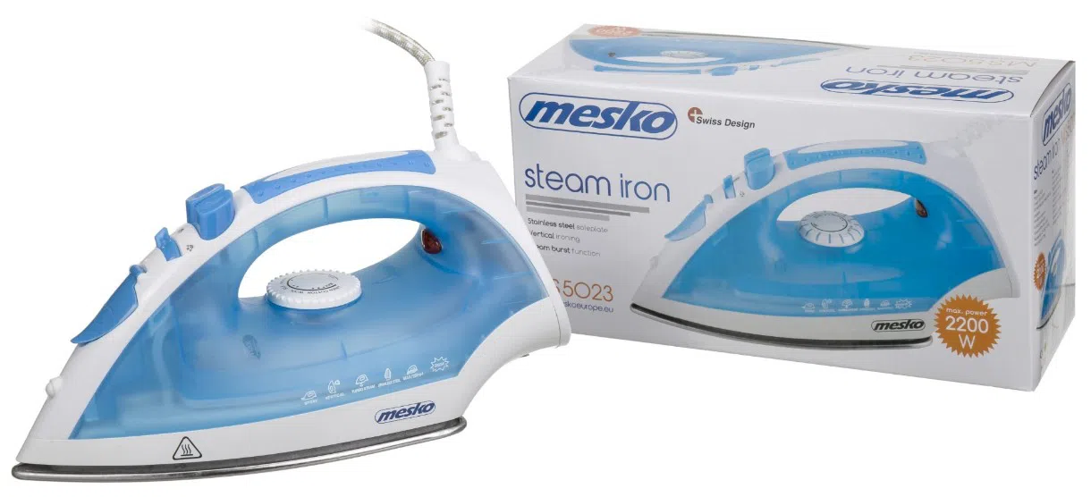 Утюг Mesko MS-5023, Blue 5
