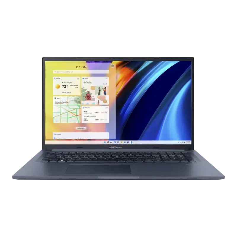 Laptop 17,3" ASUS Vivobook 17 X1704VA, Quiet Blue, Intel Core 7 150U, 16GB/1024GB, Fără SO 2