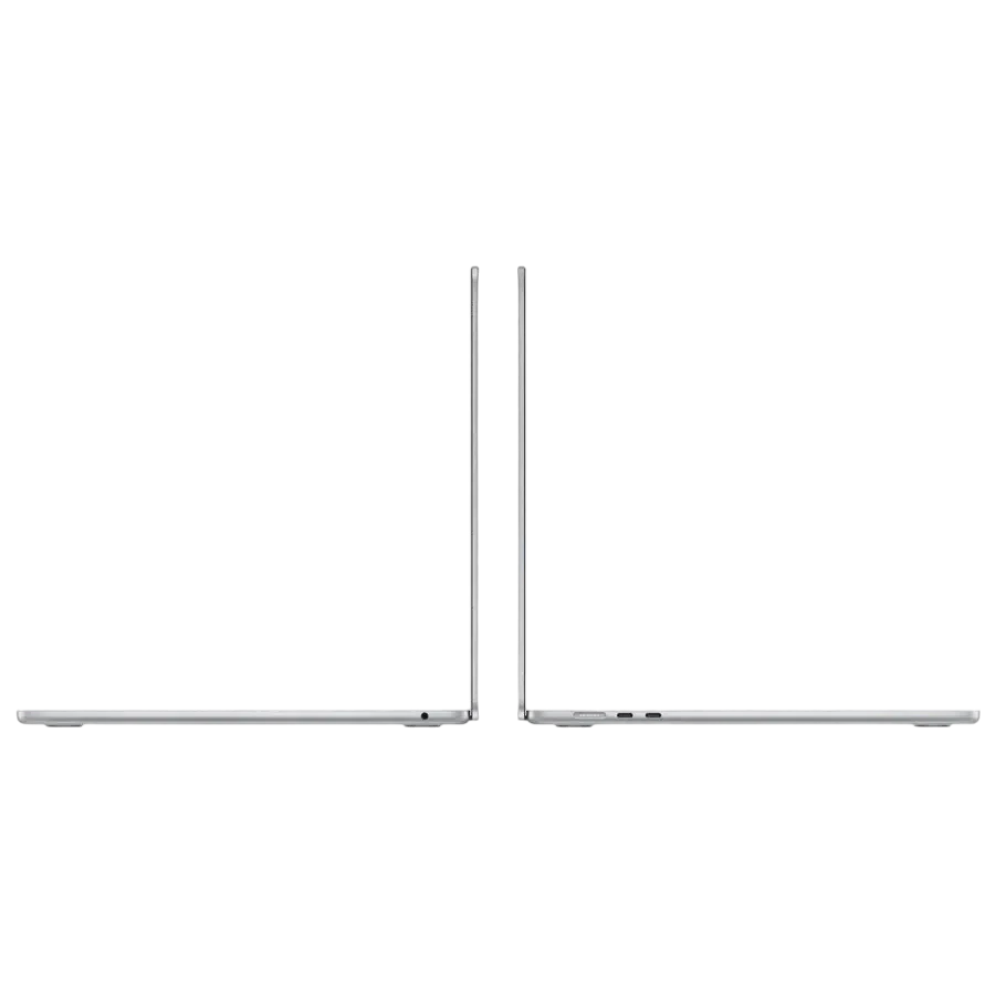 Ноутбук 15,3" Apple MacBook Air A3114, Серебристый, M3 with 8-core CPU and 10-core GPU, 8Гб/256Гб, macOS Sonoma 4