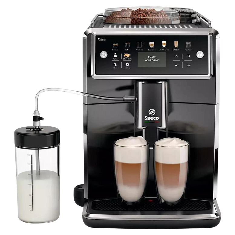 Aparat de cafea Saeco SM7580/00 Xelsis, Black