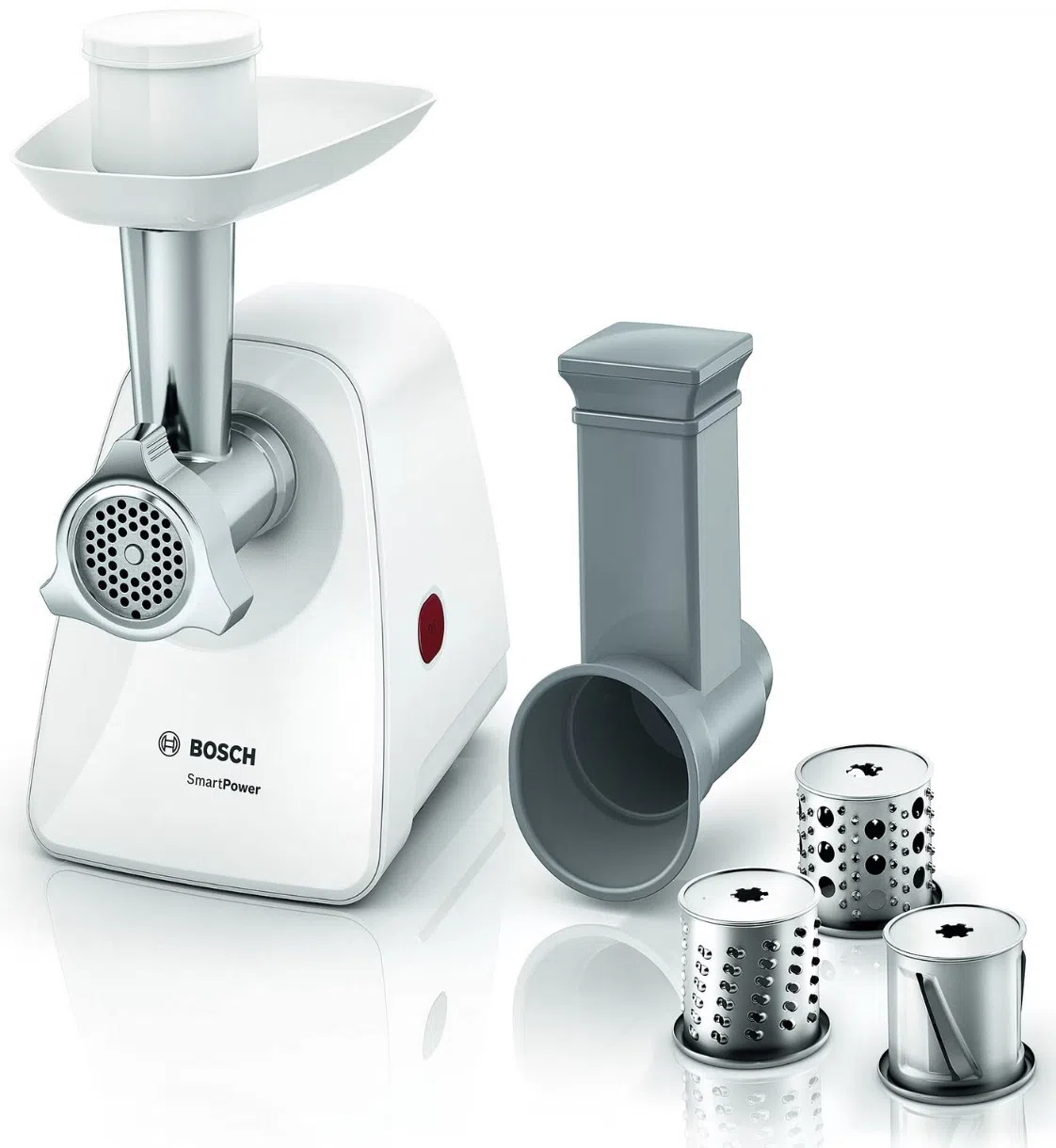 Мясорубка Bosch MMWP2004, White 2