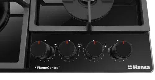 Plită încorporabilă pe gaz Hansa BHKS6718511, Black 2