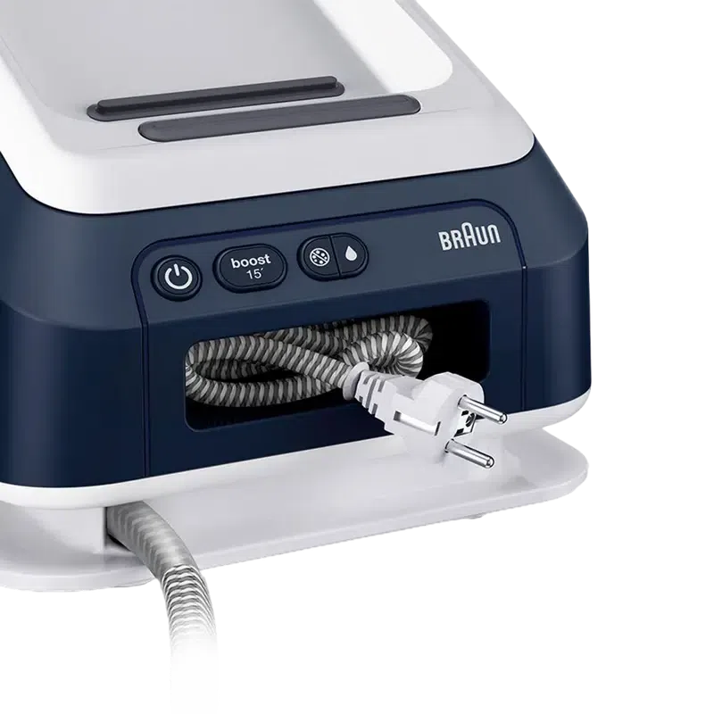 Утюг с парогенератором Braun IS7282BL, White / Blue 5
