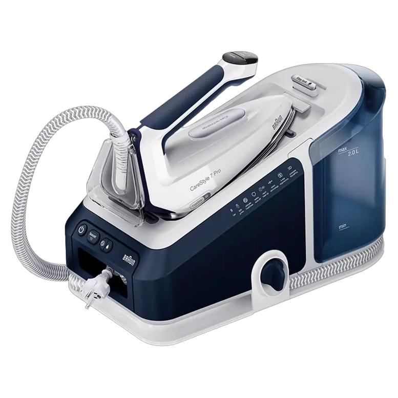 Утюг с парогенератором Braun IS7282BL, White / Blue