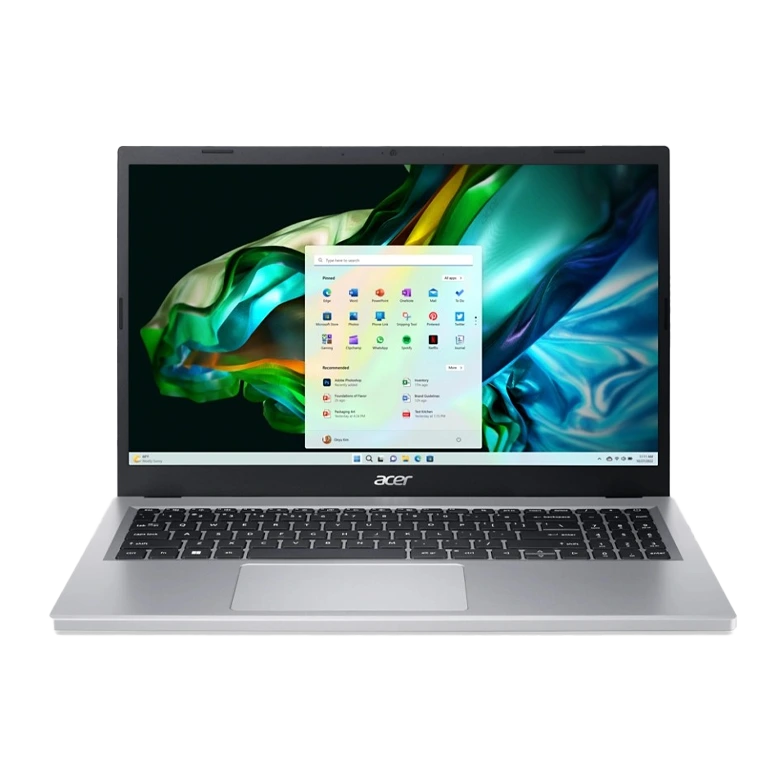 Ноутбук 15.6" ACER Aspire A315-24P (NX.KDEEU.007) / AMD Ryzen 5 7520U / 8GB / 512GB SSD / Pure Silver