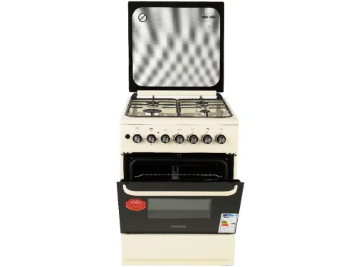 Aragaz pe gaz Vesta GC-E6060i/BE, Bej 2