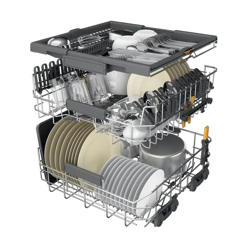 Посудомоечная машина Whirlpool W7F HP33 X, Нержавеющая сталь 5