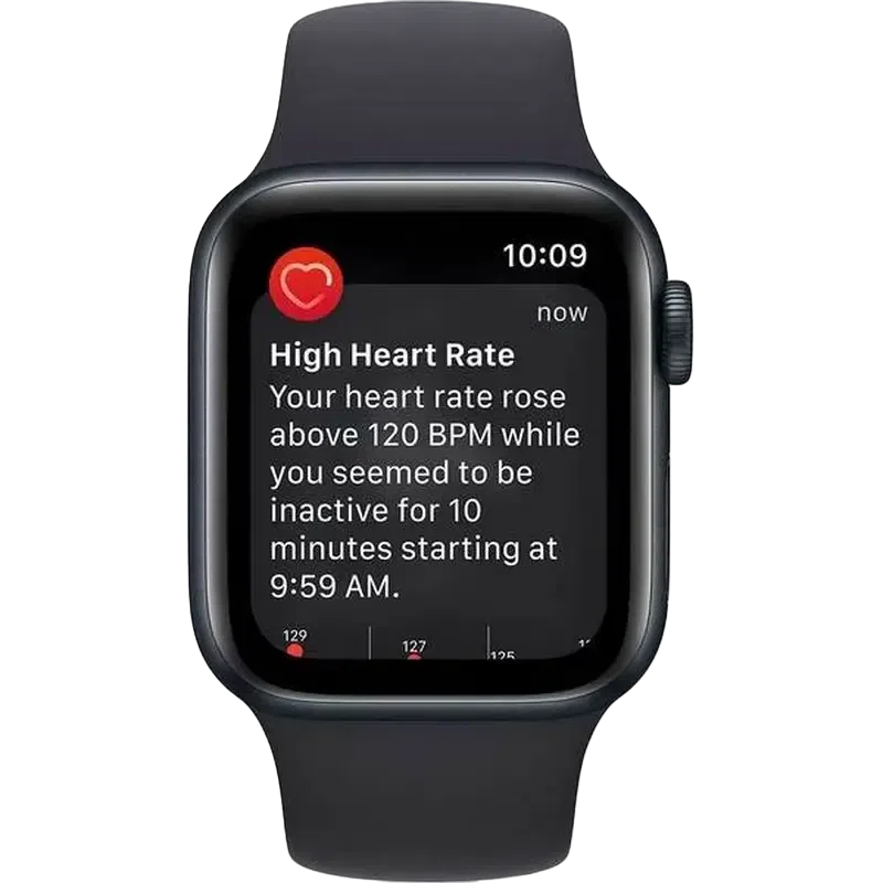 Apple Watch SE 2 (2023) 40mm Midnight Aluminium Case with Midnight Sport Band S/M 2