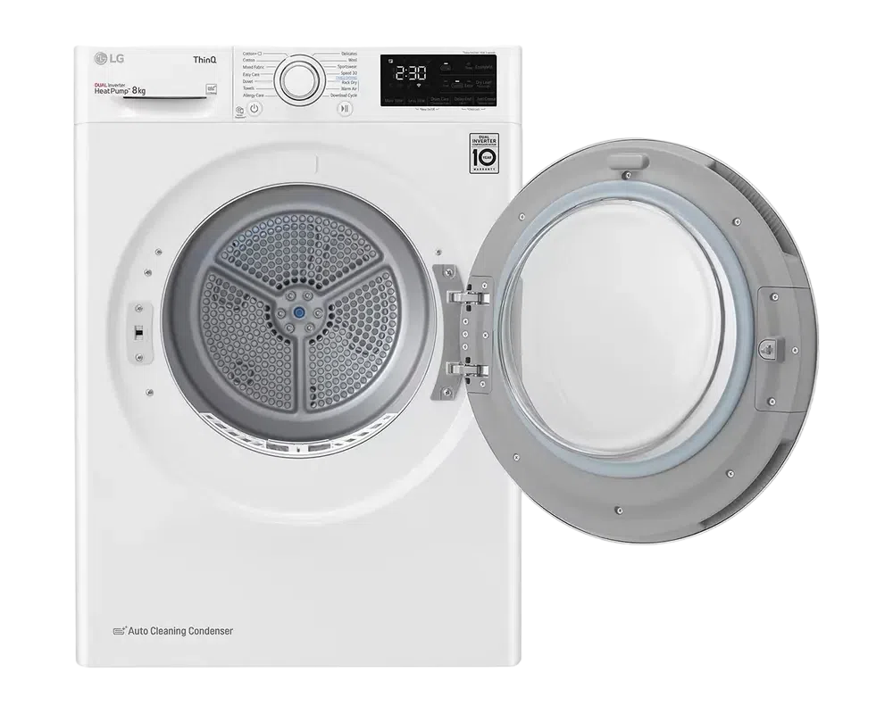 Сушильная машина LG RH80V3AV6N, White 2