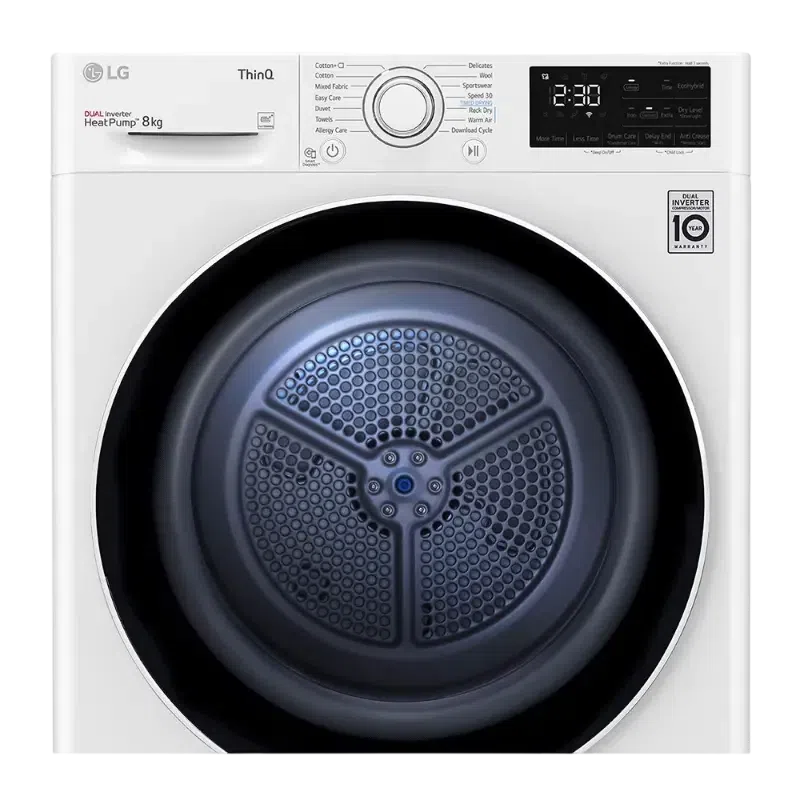 Сушильная машина LG RH80V3AV6N, White 8