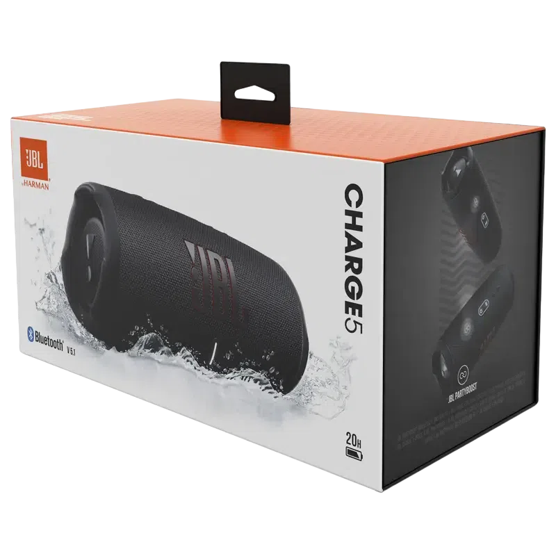 JBL Charge 5, Чёрный 13