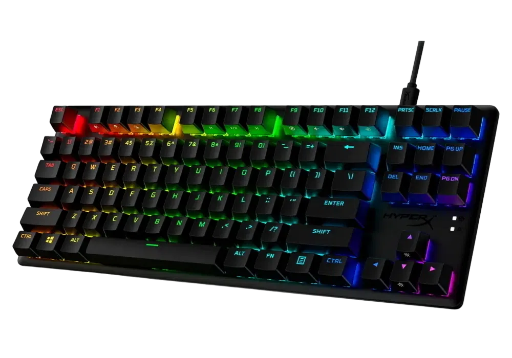 Клавиатура HyperX Alloy Origins Core PBT, Проводное, Чёрный 2