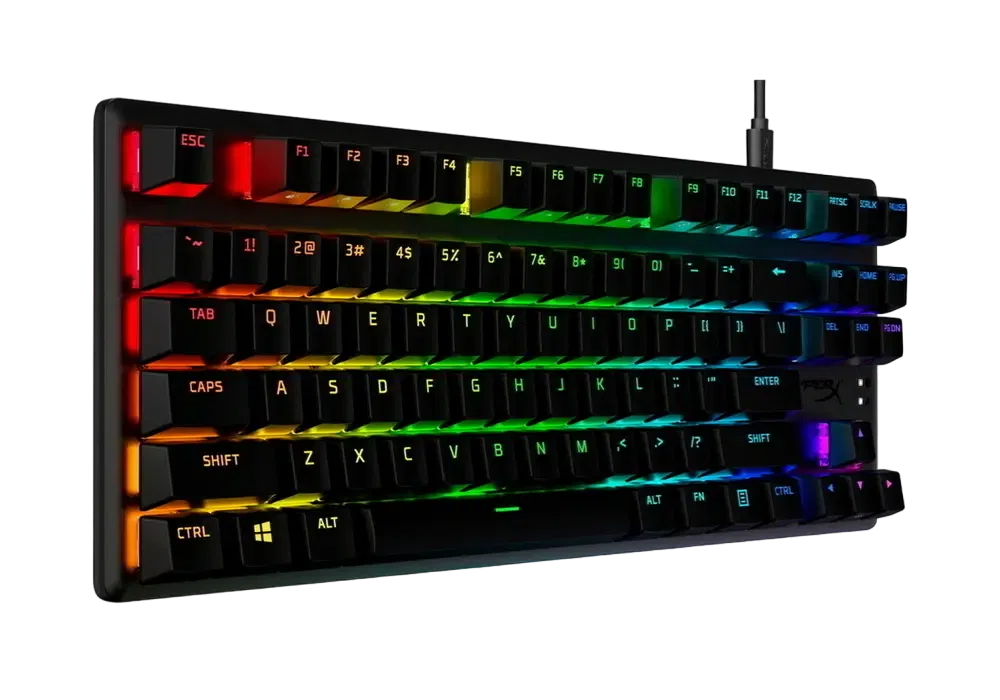 Клавиатура HyperX Alloy Origins Core PBT, Проводное, Чёрный 3