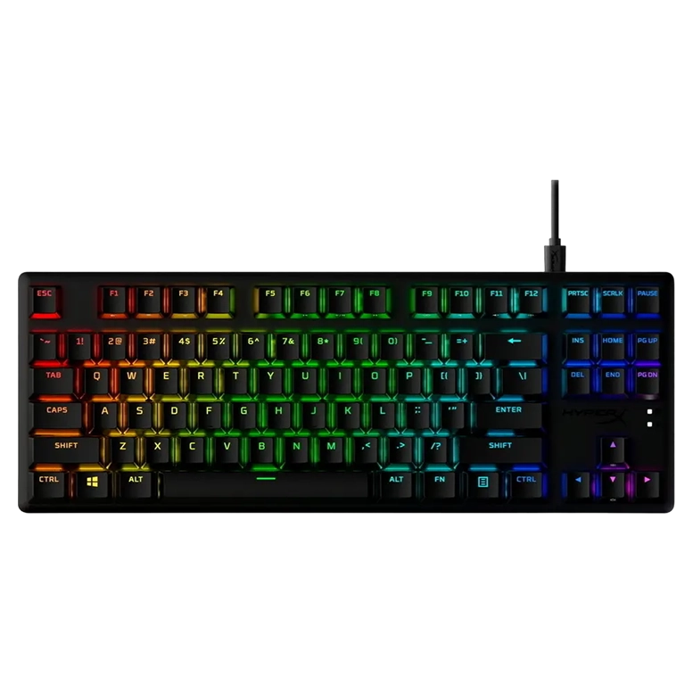 Клавиатура HyperX Alloy Origins Core PBT, Проводное, Чёрный