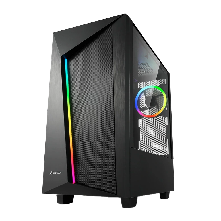 Компьютер ATOL PC1097MP - Gaming ARGB#15 v6 / Intel Core i5-11600 / 16GB / 500GB SSD / RTX 4060 / Black