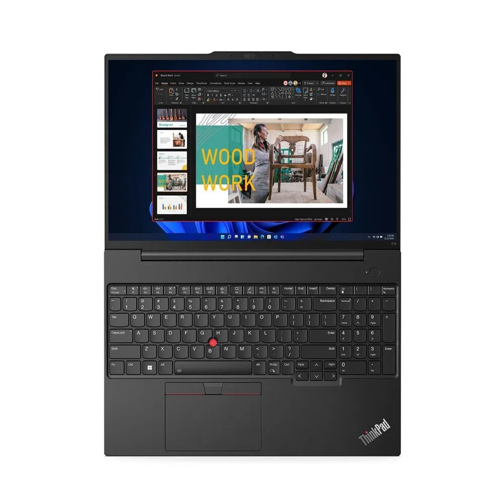 Ноутбук 16'' Lenovo ThinkPad E16 G1 / WUXGA / Intel Core i5-1335U / 16GB / 512GB SSD / Black 3