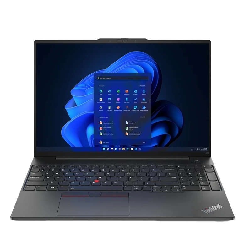 Ноутбук 16'' Lenovo ThinkPad E16 G1 / WUXGA / Intel Core i5-1335U / 16GB / 512GB SSD / Black