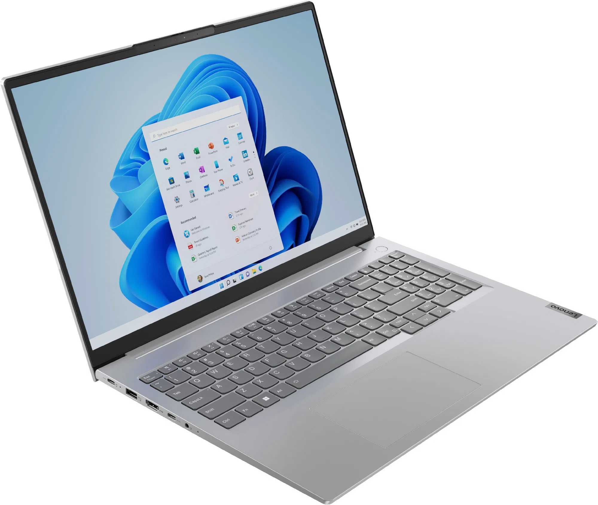 Laptop 16" Lenovo ThinkBook 16 G6 ABP / WUXGA / AMD Ryzen 7 7730U / 16GB / 512GB SSD / Arctic Grey 6